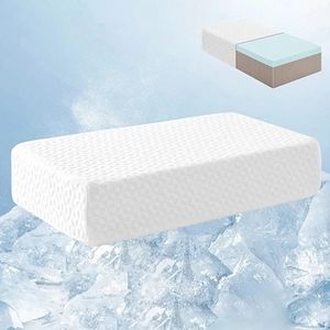 Cube pillow for side sleepers
